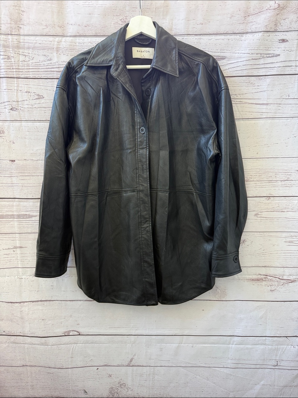 Babaton Faux leather Jacket